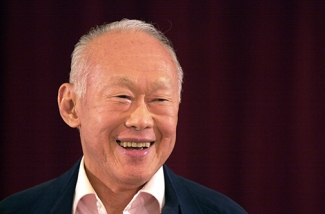 Lee Kuan Yew, 1923 -2015, photo from The Straits Times