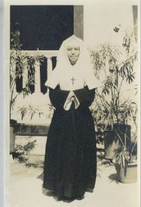 A full fledged sister of the Congregation of the Holy Infant Jesus